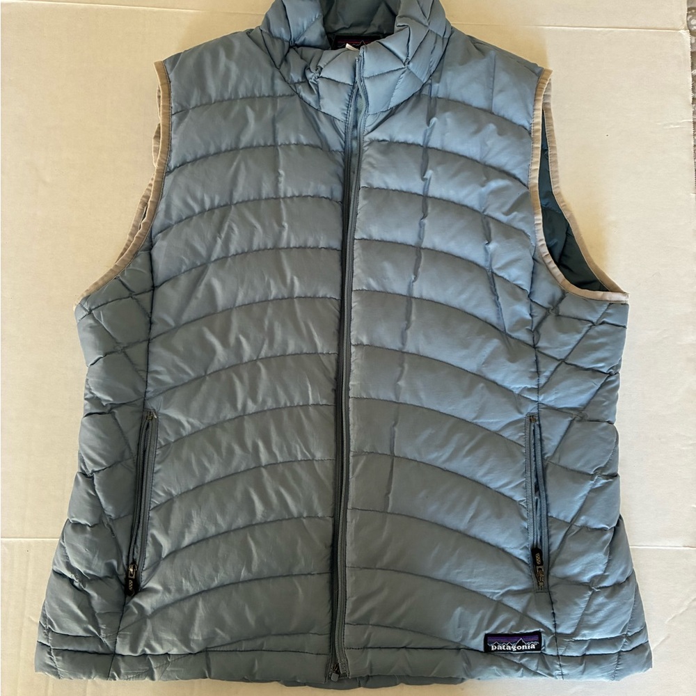 Patagonia Blue Puffer Vest